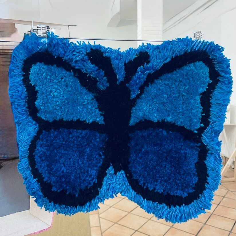 Taller de tufting i tècniques tèxtils a Borrissol Espai Creatiu, Mataró 4
