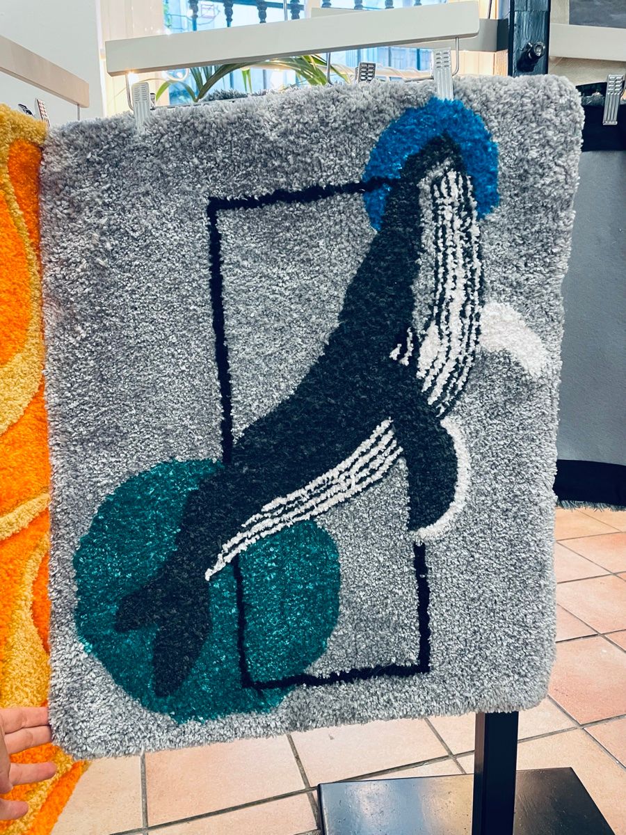 Taller de tufting i tècniques tèxtils a Borrissol Espai Creatiu, Mataró 10